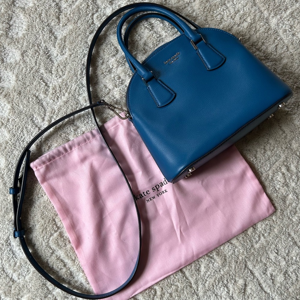 Kate Spade New York Medium Dome Satchel Crossgrain Leather